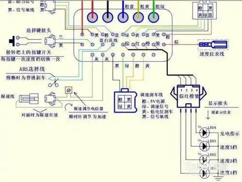 遥尔泰:电动车控制器接线图详解