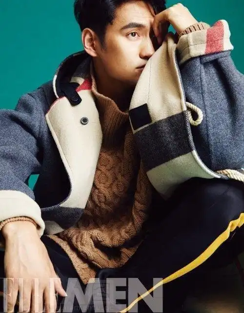 肌肉男:袁弘杂志图片-小虾米