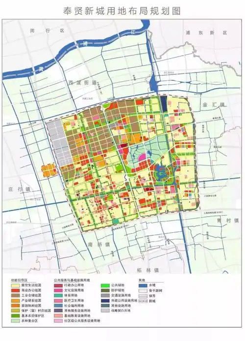 奉贤总体规划暨土地利用总体规划(2017-2035)草案公示