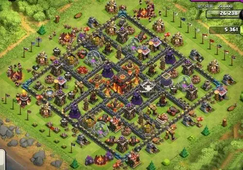 部落冲突10本最强布局