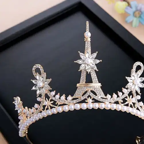 十二星座专属"女王皇冠",狮子座珍珠水钻,水瓶座勇敢蝶恋花