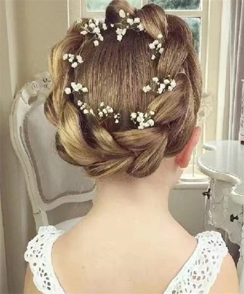 3-12岁小女孩发型 可爱儿童编发大全_儿童发型 - 美发站