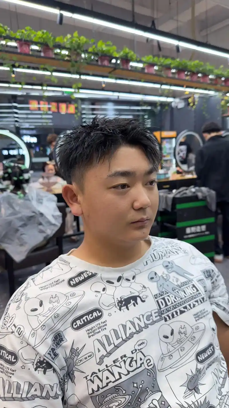 锡纸前刺细软发质必备 男士烫发锡纸烫前刺发型今天给大 - 抖音