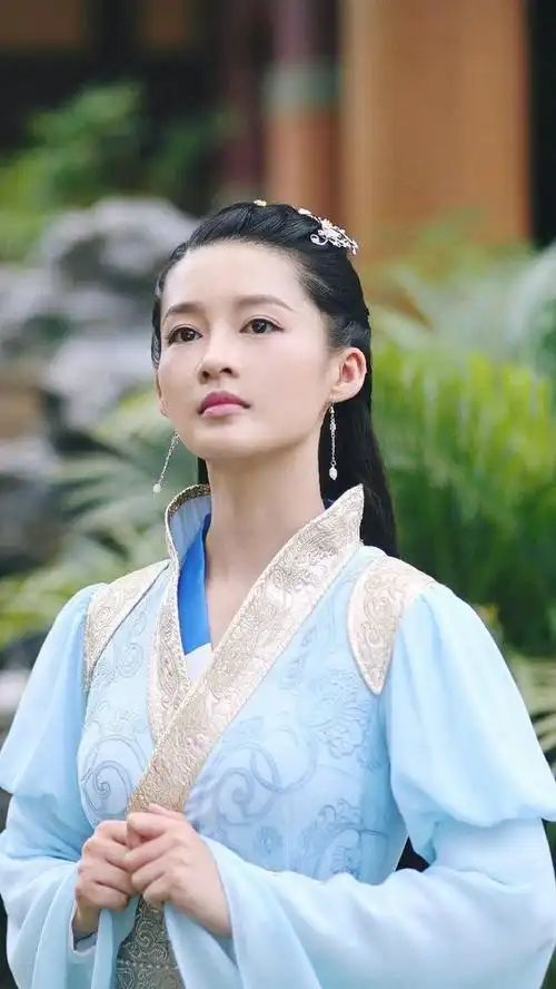 古装剧中蓝衣美女杨幂刘诗诗赵丽颖好美鞠婧祎简直就是小仙女