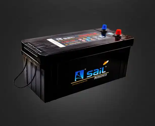 风帆蓄电池6qw18012v180ah维护货车卡车大型汽车启动蓄电池