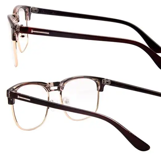 供应供应新款复古金属半框流行框架眼镜男女