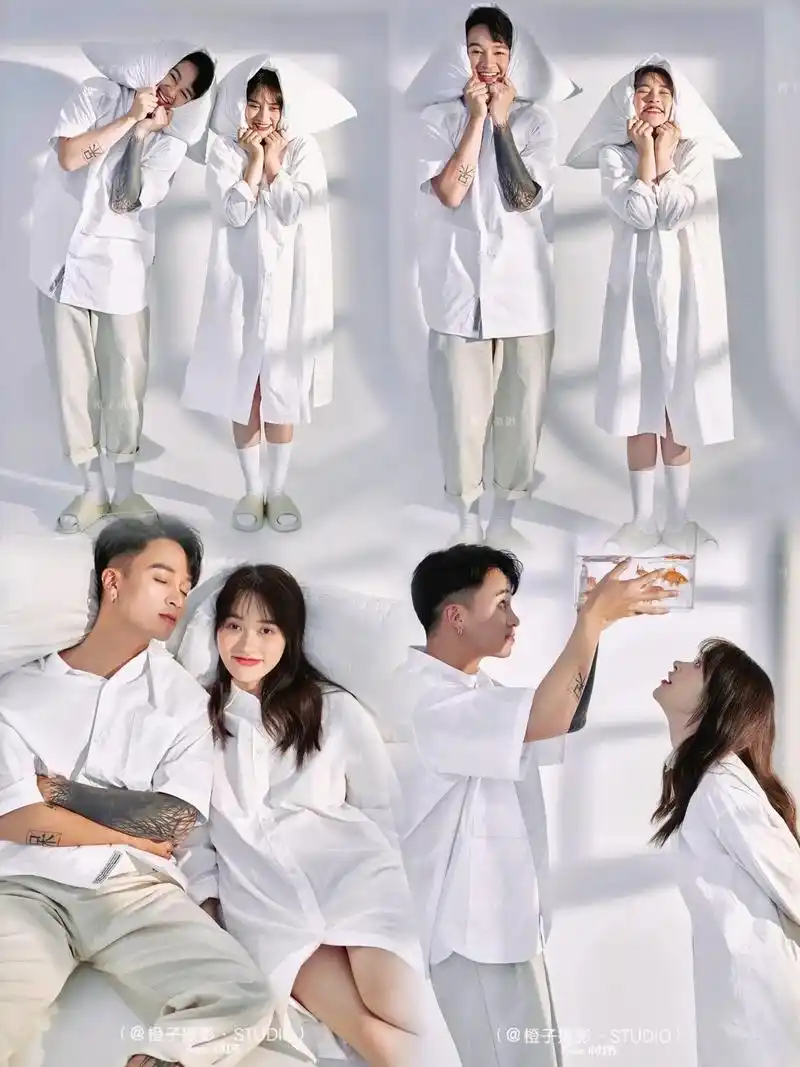 你们要的情侣拍照姿势