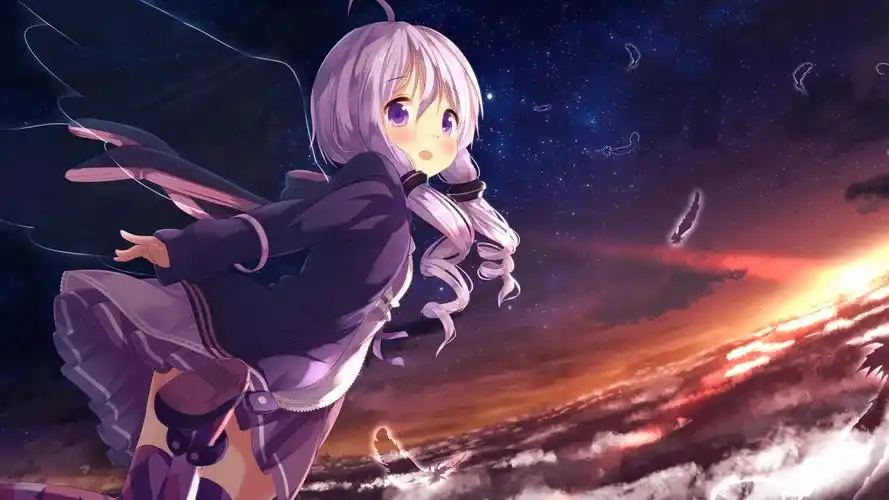 卡通人物二次元萌妹子可爱动漫卡通壁纸