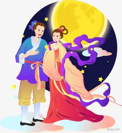 剪影下载牛郎织女人物卡通七夕牛朗织女本站所有作品均是用户上传分享