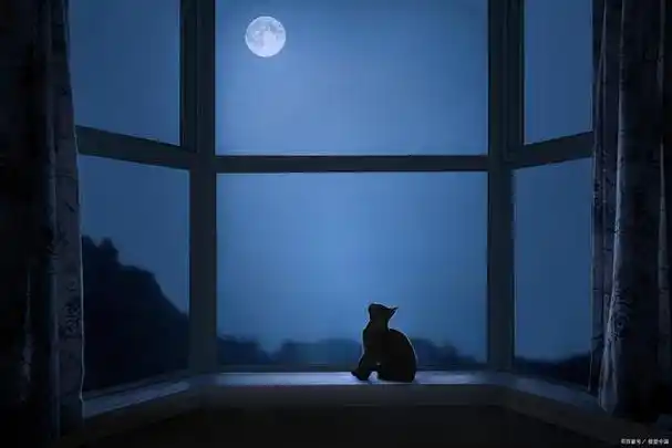 美文,晴夜屋暖,小窗赏月