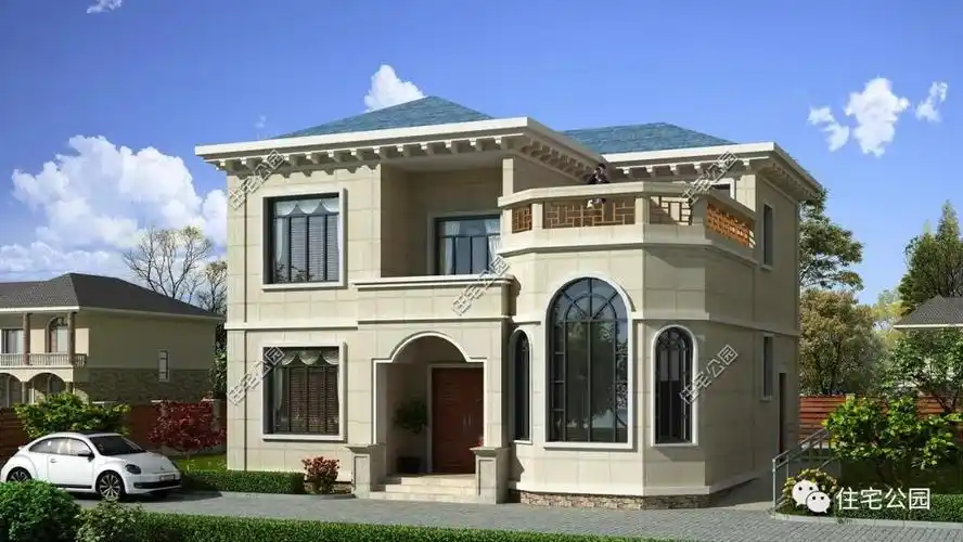 7套经典户型,10个实建案例,看看拿住宅公园的图纸建房,房子有多美!