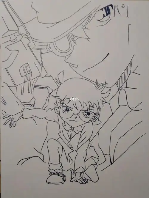 随便画画吧!#柯南 #怪盗基德