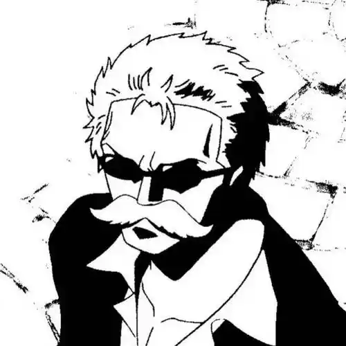 海贼王头像索大黑白