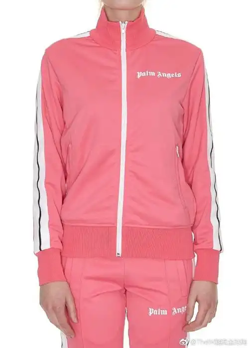 palm angels 粉色运动夹克 女款xxs/xs/s 25.