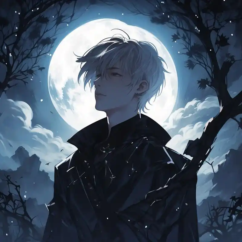 孤独之旅 ♂15 黑暗系男头像 漫步在孤独的夜晚,感受着每一丝伤感与