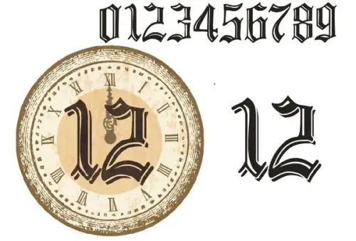 这个图片里的数字是什么字体?字体名称叫什么?