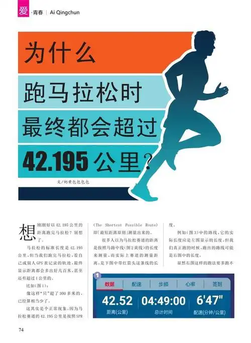 为什么跑马拉松时最终都会超过42.195公里?