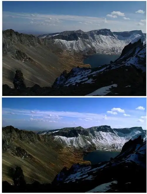 k20d da*16-50长白山全貌