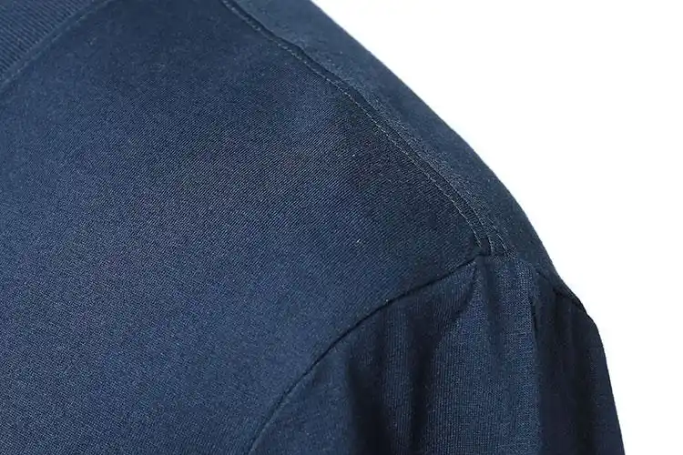 dolce&gabbana 杜嘉班纳/藏青v领短袖t恤 藏蓝 m