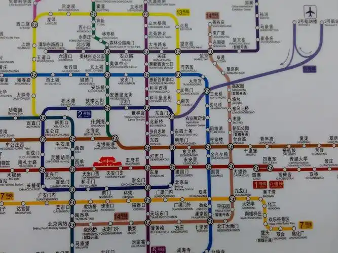 北京地铁图_百度知道
