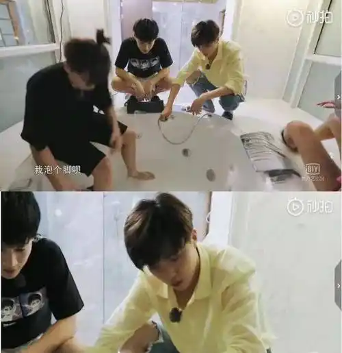 听到这句话周洁琼又哈哈大笑,笑着还抬起湿脚,踢了陈立农一下.