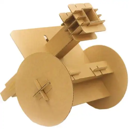 打我鸭纸大炮吃鸡枪解闷玩具真人cs枪炮男孩亲子互动手工瓦楞纸