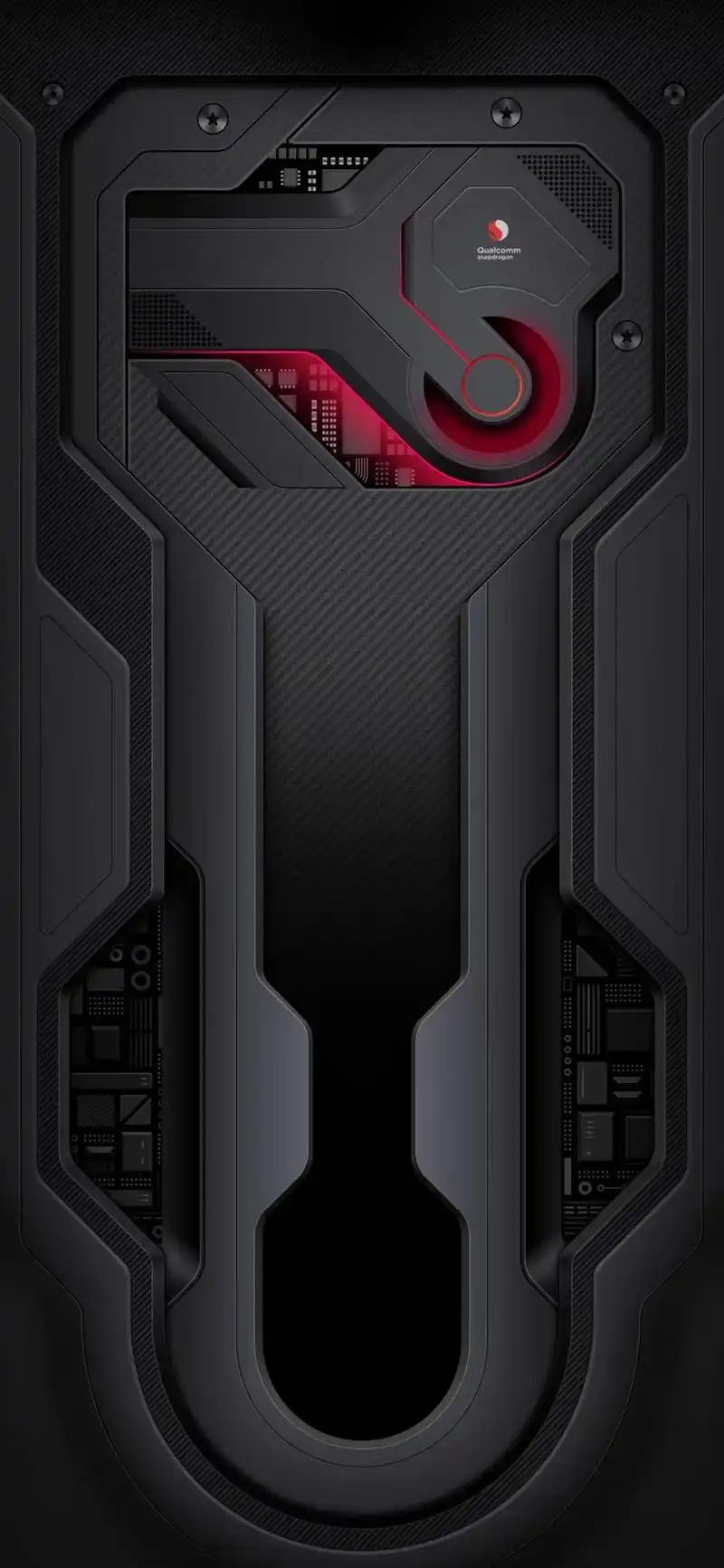 今日壁纸有透明效果的高分辨率手机内部结构壁纸