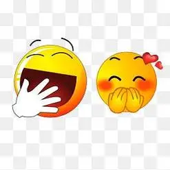 哈哈大笑简笔画