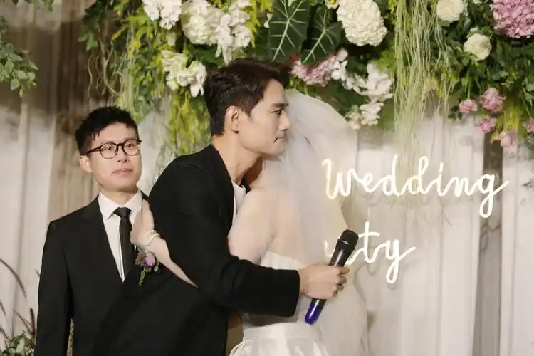 王凯殷桃张佳宁现身婚礼现场明星气质果然不一样