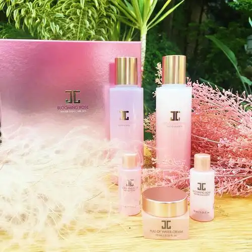 jayjun 水光玫瑰净白焕能保湿水乳套盒(粉)