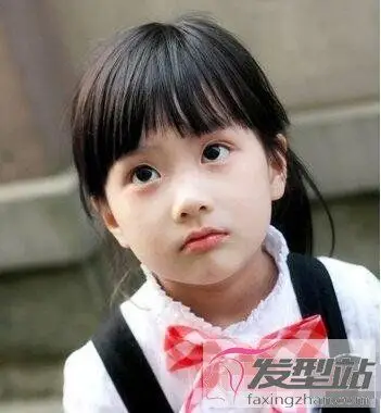 小学生发型女 无论短发还是长发都好看