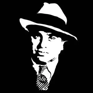 戴礼帽的绅士头像