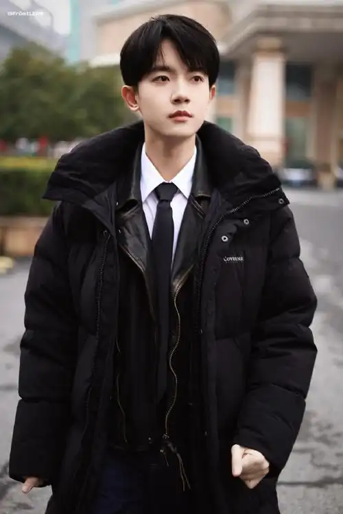 李明德白衬衫职场感