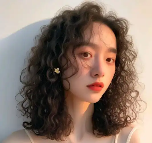 三,中长发全头烫它能让你在展现萌妹子形象的同时,又不失时尚感和个性