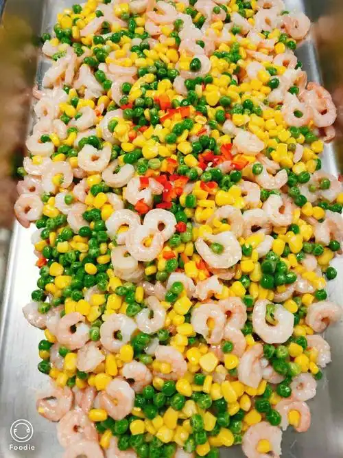 (自助餐热菜)玉米虾仁