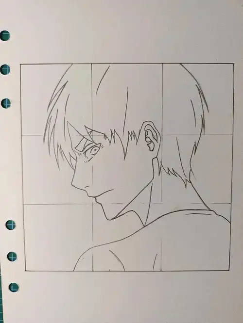 手把手教你画艾伦耶格尔