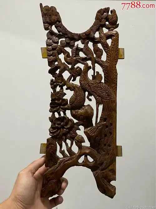 特价精美老木雕百鸟朝凤