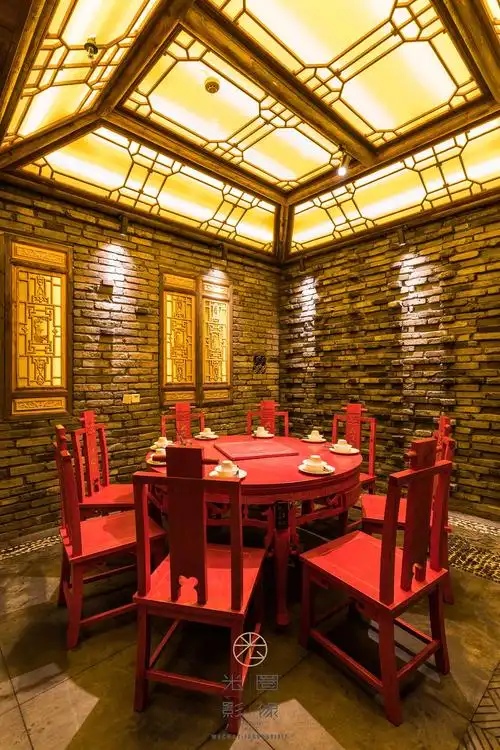 海口大龙翻印老成都火锅空间摄影