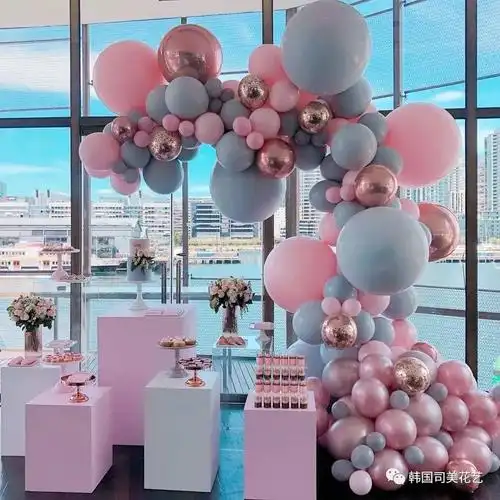 这才是气球布置最正确的打开方式超实用够全阿米亚花艺