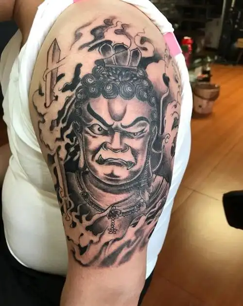 font color=red>不动 /font>冥王纹身图片