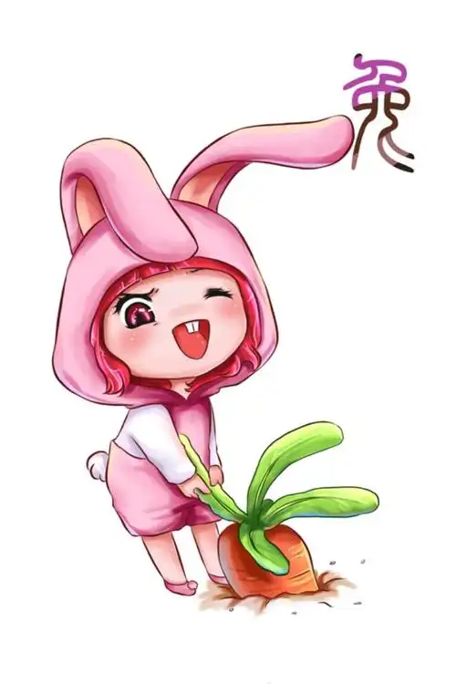 q版十二生肖——兔