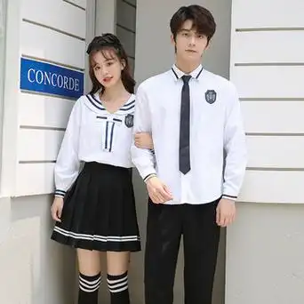 班服学院风初高中生水手服运动会中学生毕业合唱服园服校服套装