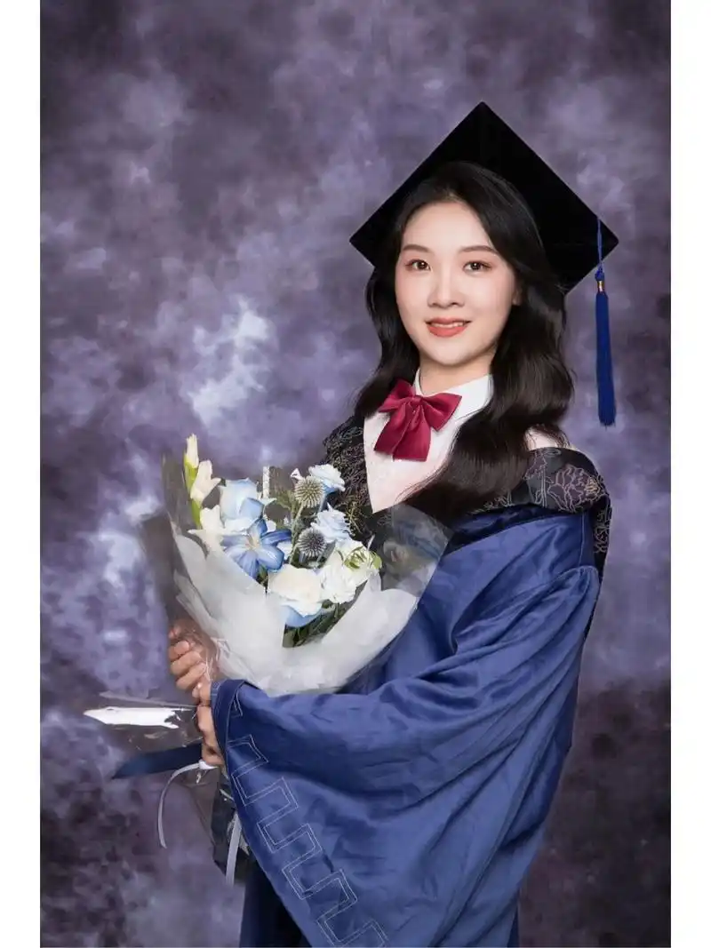 在朋友的提议下去天真蓝补拍毕业照99996995 	 拍照流程:在