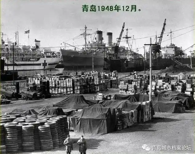 百年青岛港珍贵老照片献给辛勤的劳动者上篇