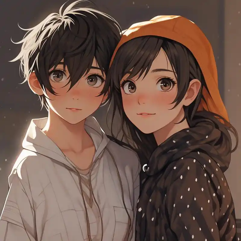 姐弟头像91酷酷弟弟与萌萌姐姐