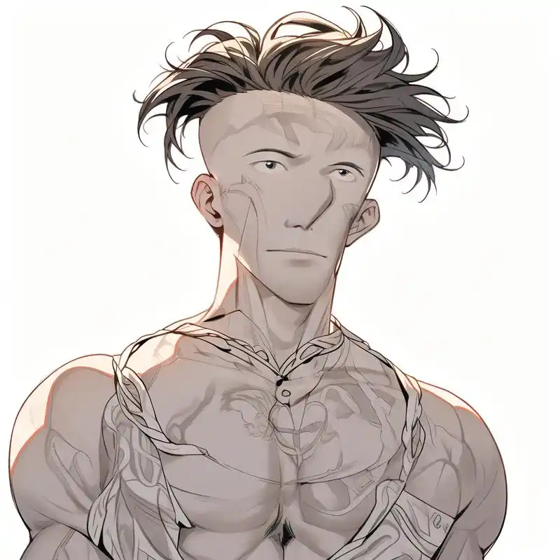 96大背头动漫卡通头像78