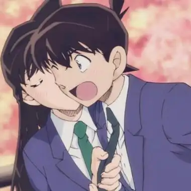 新兰情侣头像一左一右高清好看的工藤新一cp情头图片