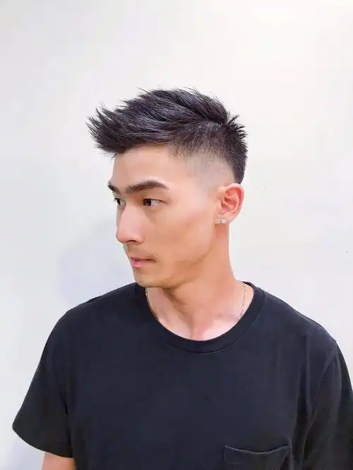 型男渐变发型五款任你挑,最爱哪一款打包回家_短发