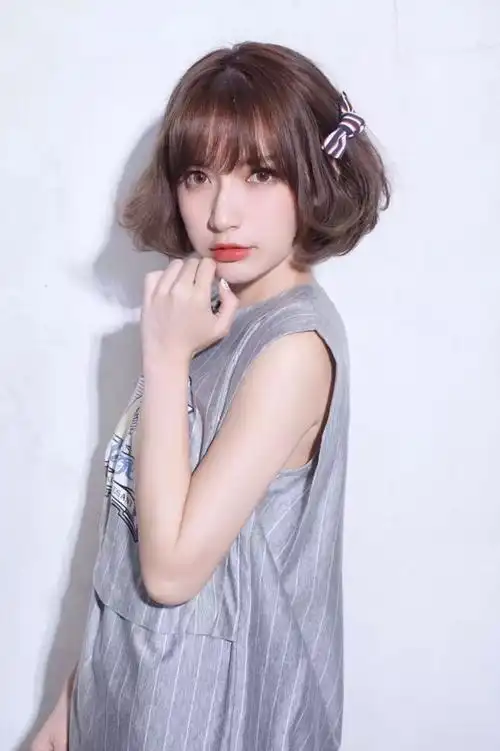 【短发专辑】短发 空气刘海 日韩 短发 美发 发型 女头 染发 唯美