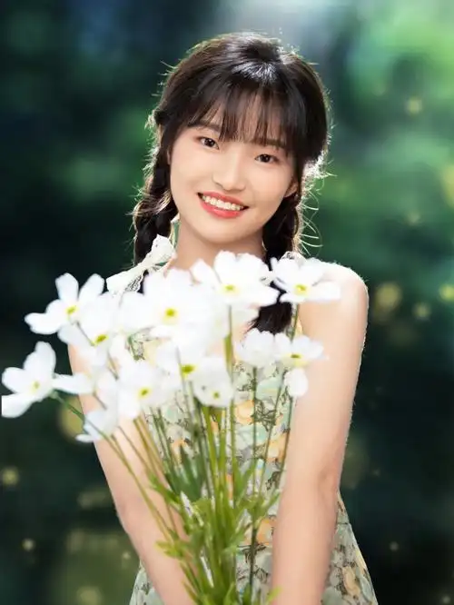 女孩子都要去拍一次天真蓝的艺术照!#少女写真  #艺术照  #天真蓝